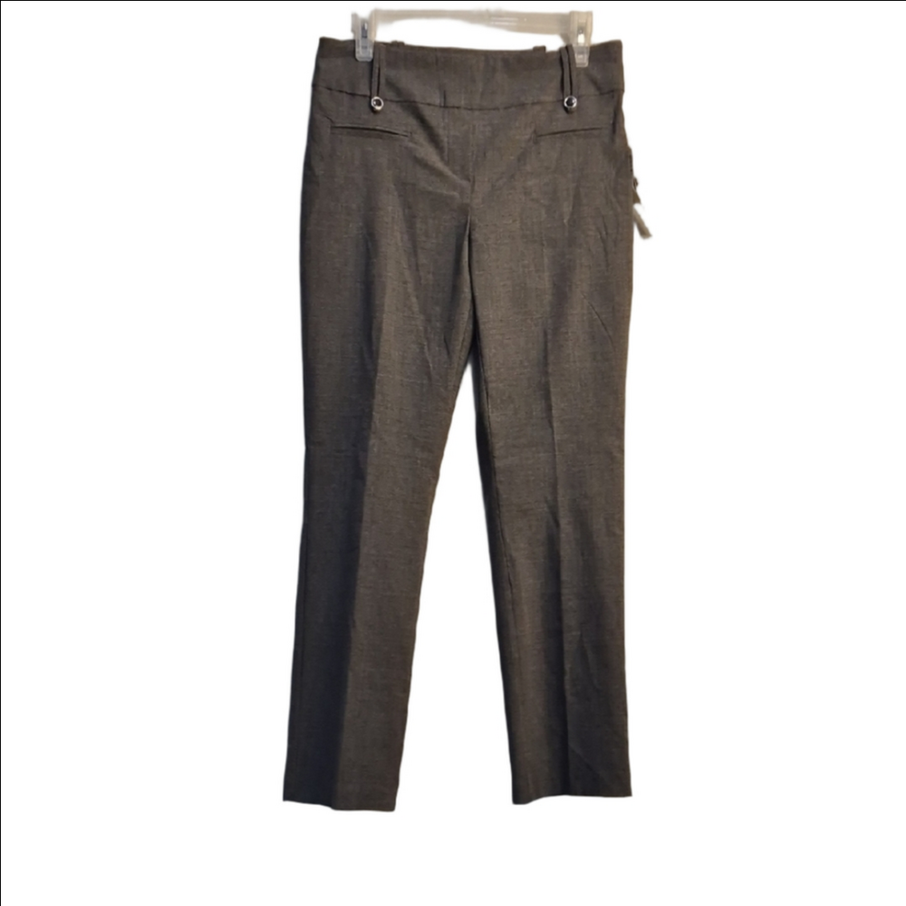 Reitmans Gray Straight-Leg Women's Dress Pants